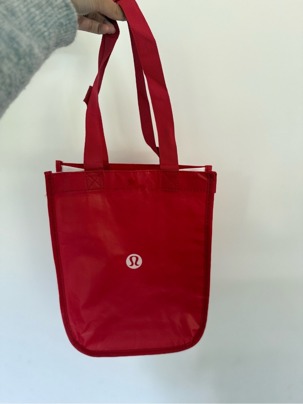 Reusable Red Lululemon Bag - Picture 2 of 5